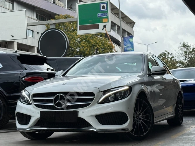 HATASIZ 2018 MERCEDES C 180 AMG 9G-TRONIC+ÇİFT HAFIZA 14.000 KM