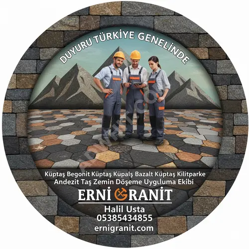 Begonit Küptaş parke taşı Antalya Alanya