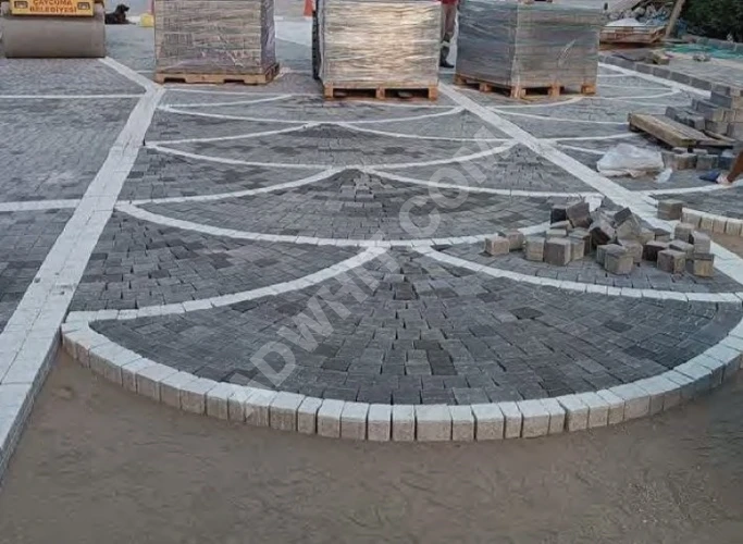 Begonit parke taşı İzmir Seferihisar