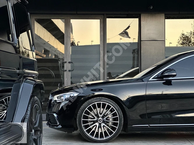 KAZASIZ BAYİ 2023 MERCEDES S450d LONG 4MATIC ARKA AKS+COOLBOX