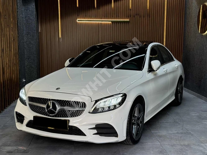 2020 Mercedes C200d AMG 9G-Tronic Y.Servis Bakımlı Boyasız !