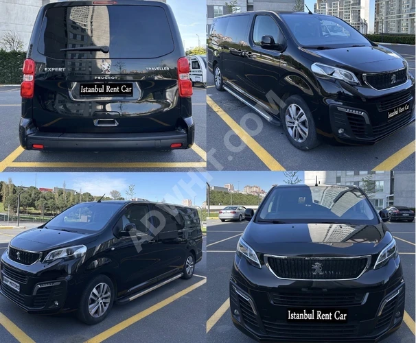 Peugeot Expert Traveller dizel otomatik, özel ve cazip fiyatlarla.