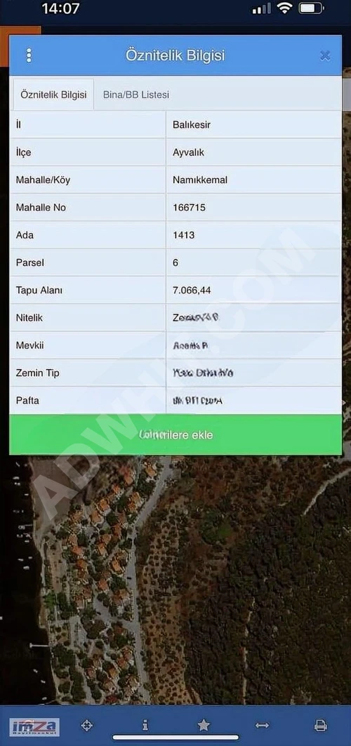 CUNDA'NIN DEĞERLİ BÖLGESİ,LÜKS SİTEYE KOMŞU, YOL CEPHE ZEYTİNLİK