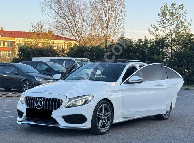 HATASIZ, BOYASIZ, TRAMERSİZ, MERCEDES C 200 AMG ÖZEL SERİ...