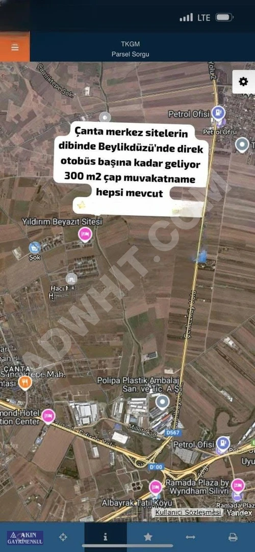 SİLİVRİ ÇANTA SİTELERİNİN DİBİNDE KAÇIRILMAYACAK FIRSAT