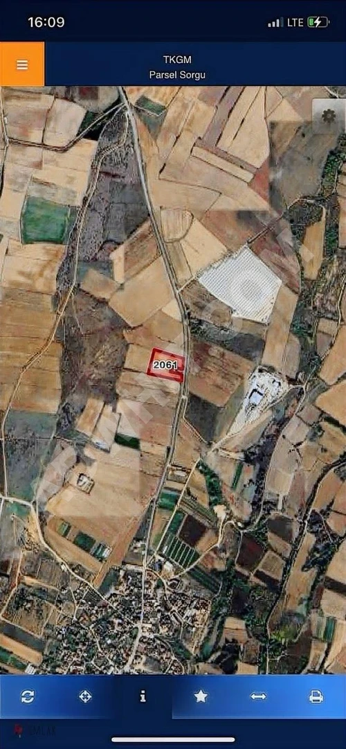 KIRKLARELİ ASİLBEY'DE 11.553 m2 YOLA CEPHE ARSA