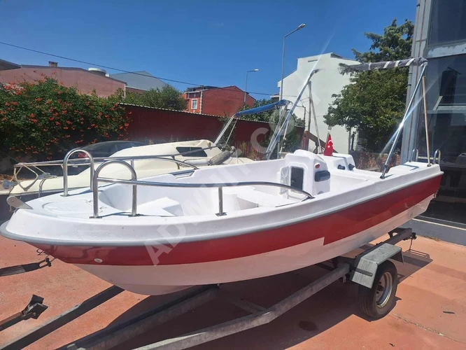 4.60 sıfır tekne // full aksesuarlı.1 günlük fiyat 90.000₺