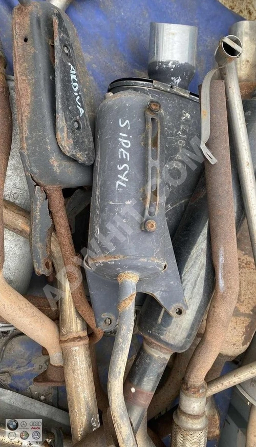 HONDA ACTİVA MOTOSİKLET EGZOZ SUSTURUCU (ORJİNAL)