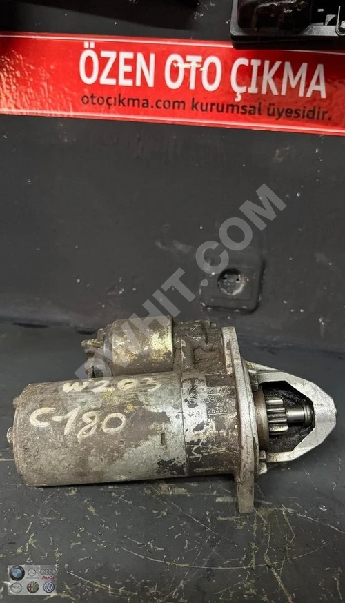 MERCEDES W202 MARŞ MOTORU (ORJİNAL) ÇIKMA - ÖZEN OTOMOTİV