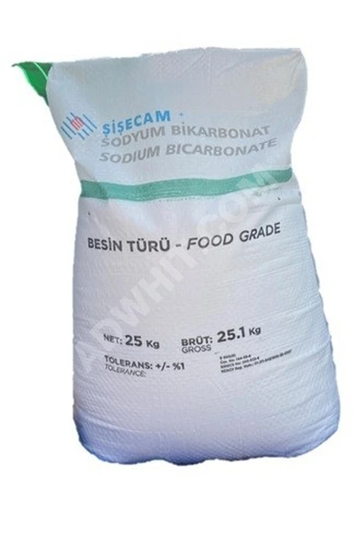 Sodyum bikarbonat gıda derecesinde satılmaktadır.