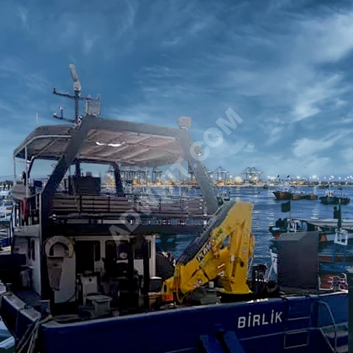 Good Quality Puma Brand Mini Hydraulic Marine Deck Ship Crane 