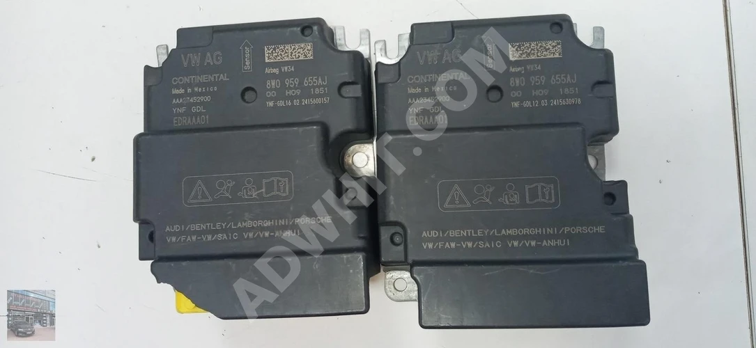 8W0959655AJ AİRBAG BEYNİ