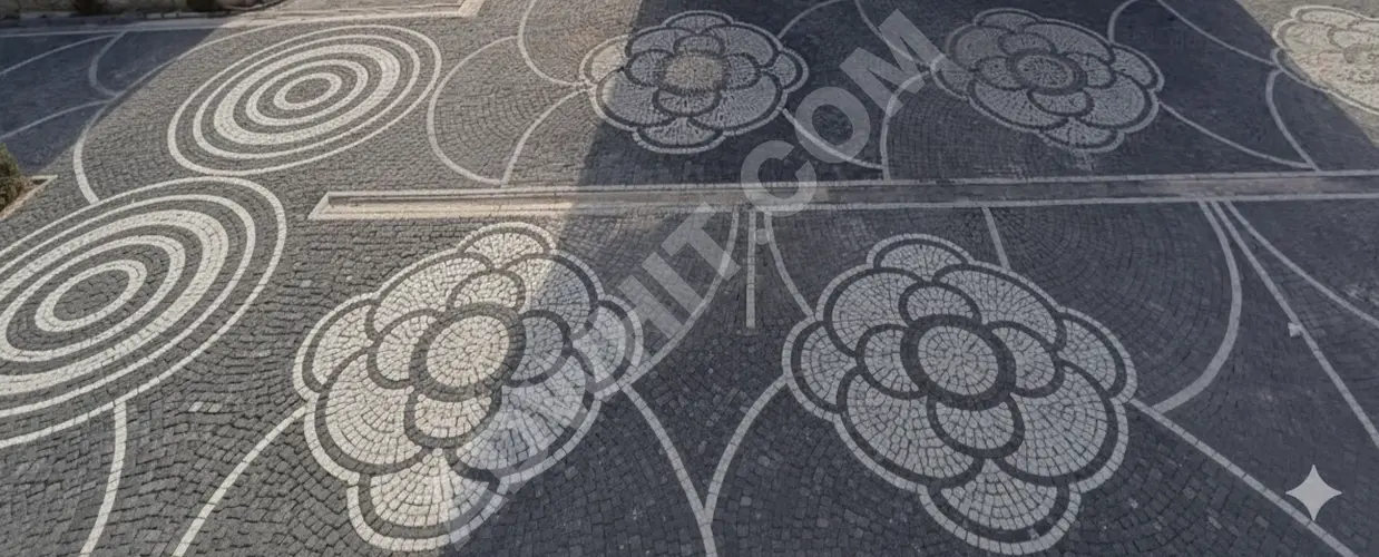 Doğal Arnavut kaldırımı küptaş Mersin merkez 