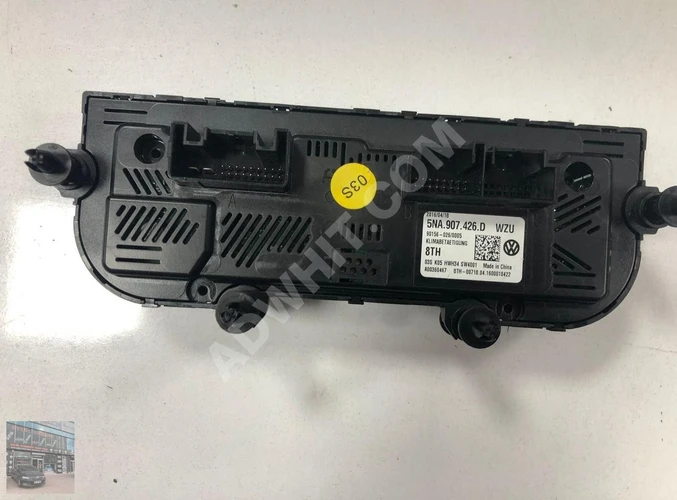 5NA907426D TİGUAN KLİMA PANELİ ORJINAL SIFIR