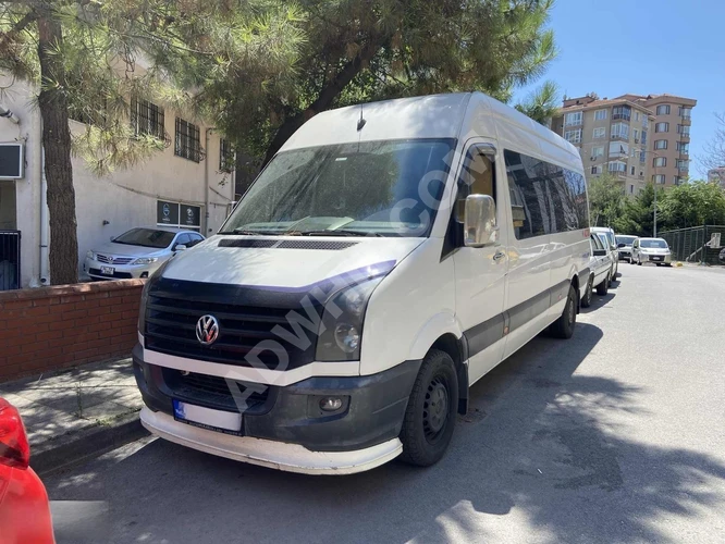 2015 VOLKSWAGEN CRAFTER 16+1 ÇİFT KLİMA OKUL ALMAN PKT TKS KREDİ