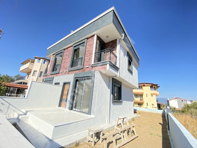 Villa for sale 2+1 with a large garden very close to the sea in Doğanbey