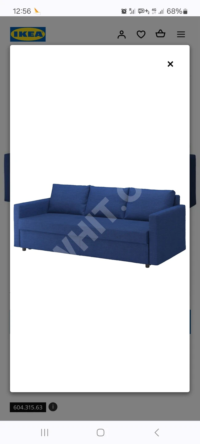 Two IKEA sofas for sale