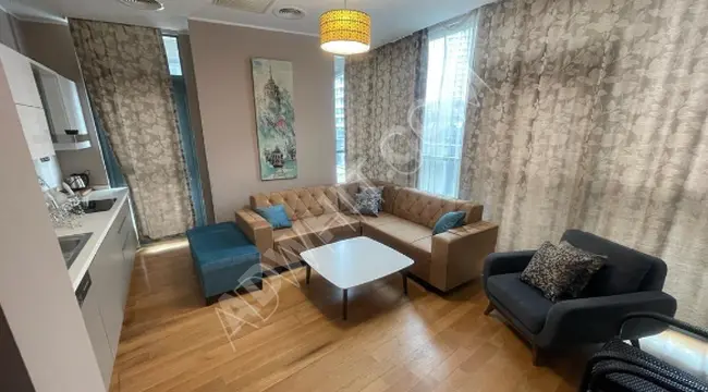 Furnished one-bedroom apartment for annual rental in the Batişehir project