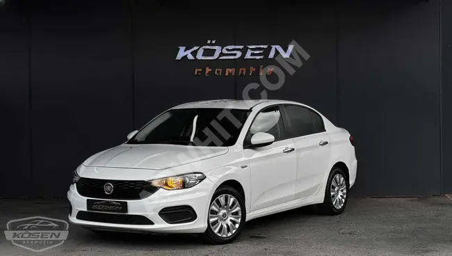 Kosen Fiat Egea with an installment plan of 12 installments at a rate of 2.84% + 30% down payment for 12-24-36 months with a bond!