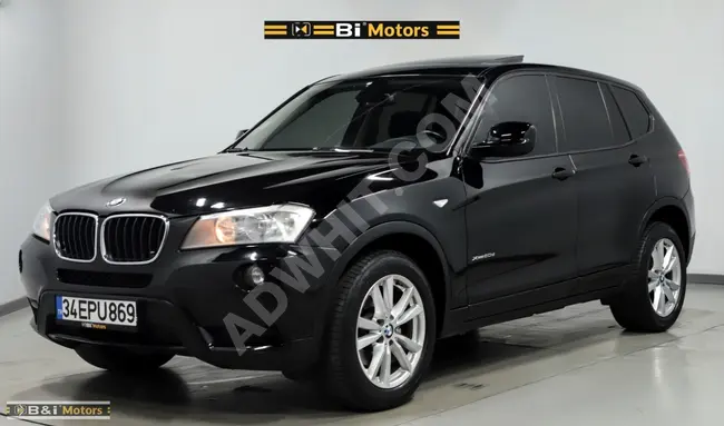 Bİ MOTORS'TAN 2011 MODEL BMW X3 20d xDRİVE CAM TAVAN