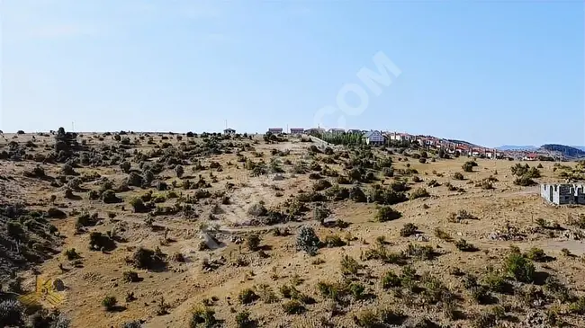 Licensed residential land for construction worth 980 thousand in Ankara - Beypazari - Karachar neighborhood with an area of 1022 square meters