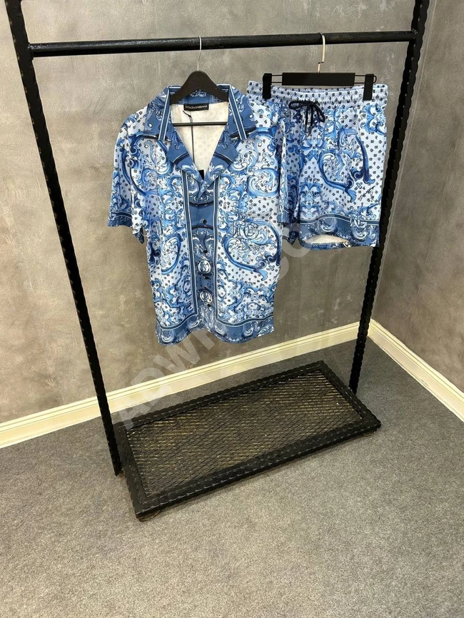 Luxurious two-piece pajama set for men