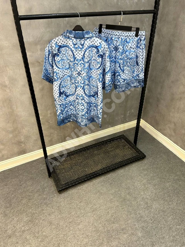 Luxurious two-piece pajama set for men