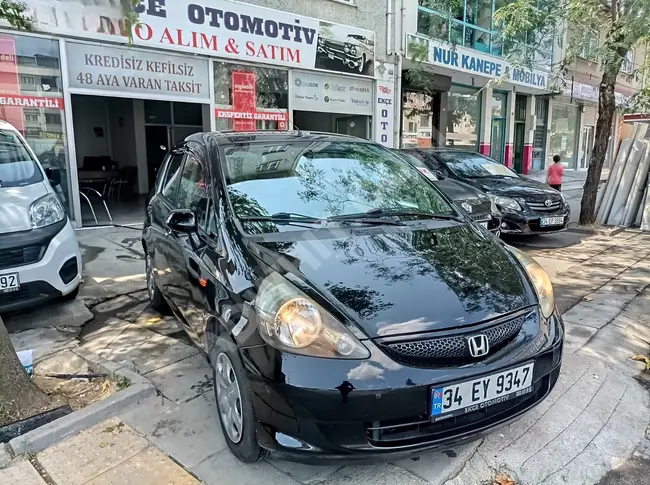 2008_MODEL_otomatik_HONDA_JAZZ_DÜŞÜK KM_BENZİNLİ_KARTA 12 TAKSİT