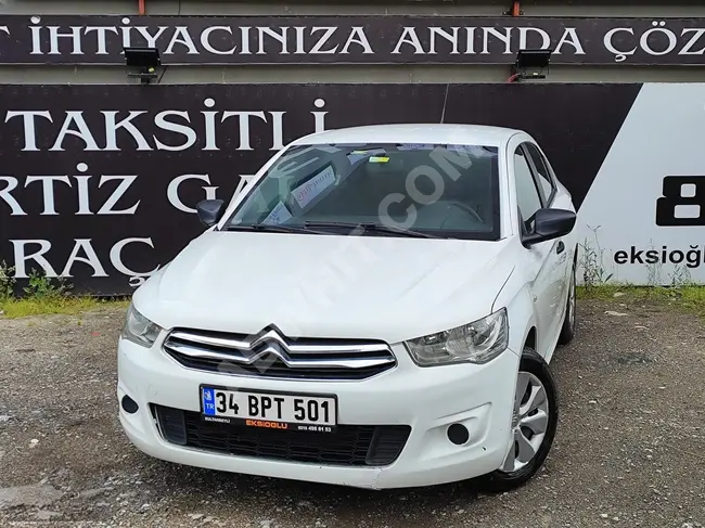 2016 Citroën C-Elysée 1.6 HDI 12 months installment for credit cards