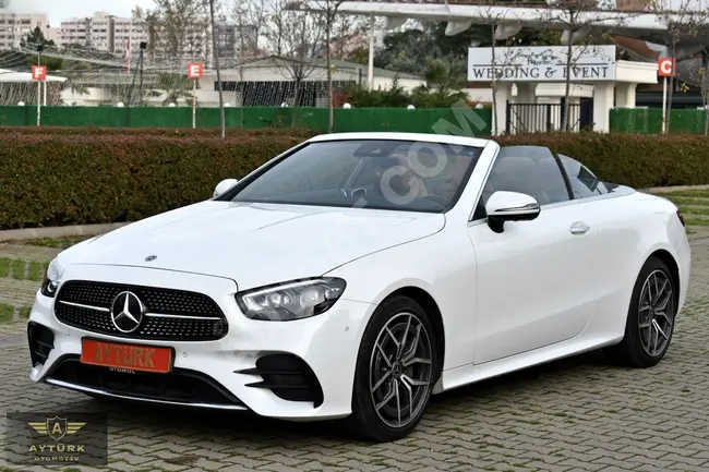 مرسيدس بينز 2023 E 350 AMG كابريو تدفئة تبريد 360 كاميرا بورميستر وكيل