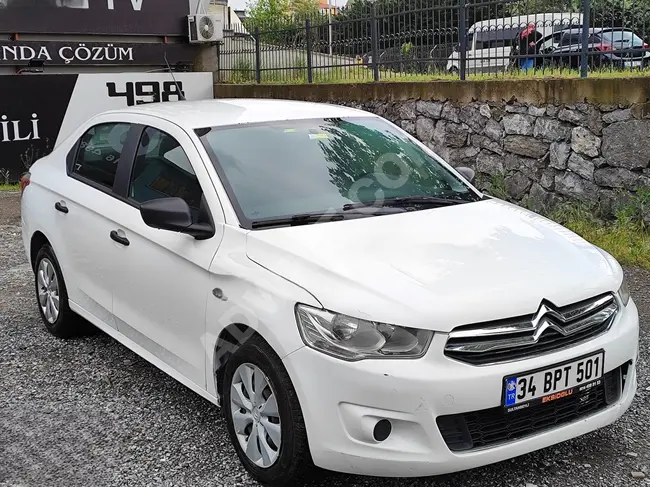 2016 Citroën C-Elysée 1.6 HDI 12 months installment for credit cards