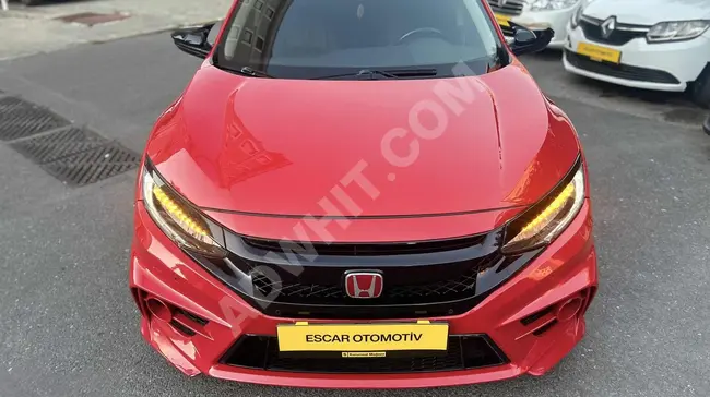 From ESCAR for Cars  2017 Honda Civic 1.5 VTEC RS in red color