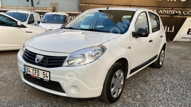 Original 65,000 km, Model 2012 Dacia Sandero 1.2, 75 horsepower