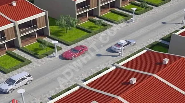 A plot of land in a villa complex within walking distance to the sea in Silivri, Mimarsinan