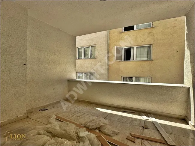 Two-bedroom apartment with a living room for rent in a central location with a balcony from Lion Yapi!!