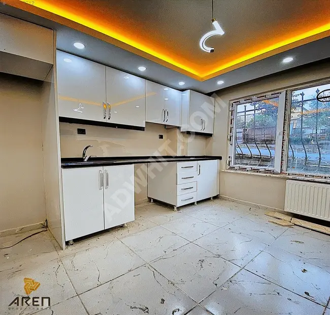 Garden floor apartment 2+1 with decoration and ready for sale on the ground floor of ARN