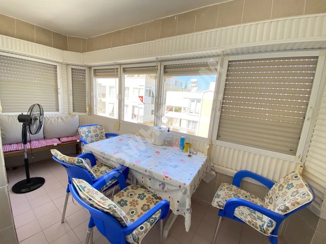 Apartment for sale 2+1, 150 meters from the sea in the Gumuldur Deniz area