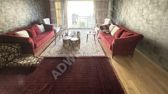 Furnished apartment for rent 3+1 in Innovia 1 with a pool view