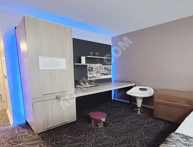 Furnished studio apartment for sale in a luxury complex, Republics area, Beylikdüzü