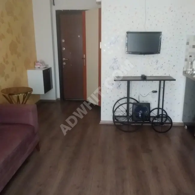 Apartment for sale, clean and newly furnished 1+0 studio in luxury complexes in the center of Edirne