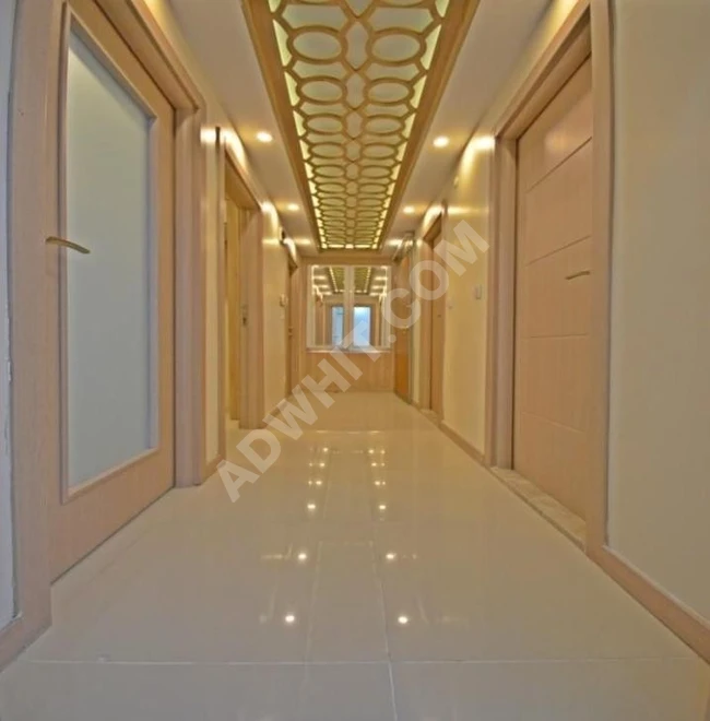 Our 2+1 apartment with extremely luxurious fixtures without expenses