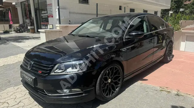 Volkswagen Passat car with a down payment of 30% and installments over 12, 18, 24, 36 months