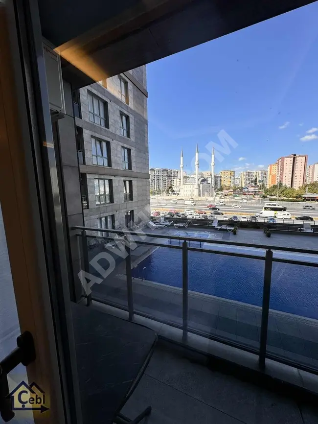 Apartment for sale 1+1 with an area of 82m overlooking the pool in Brand Istanbul Park