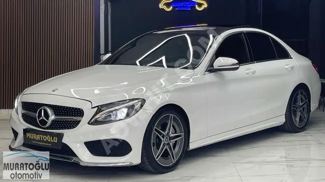 مراد أوغلو__ مرسيدس بينز 2015 C200D AMG بدون تغيير بدون سجل حادث 187 ألف كيلومتر