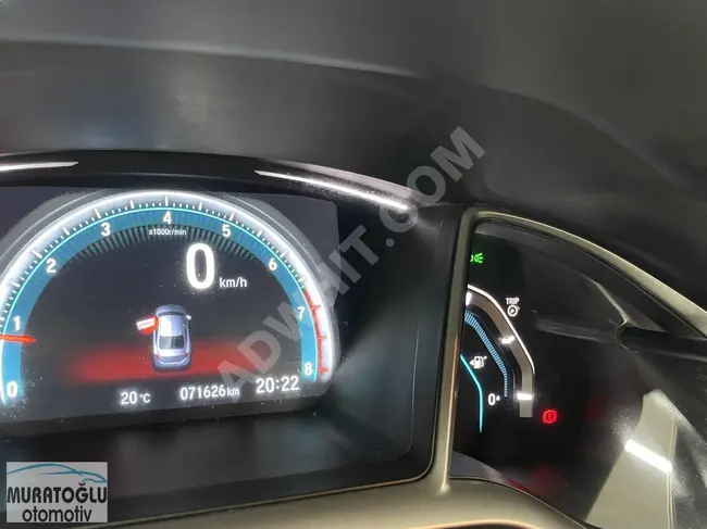 MURATOĞLU__2018 CİVİC 1.6 EXCUTİVE 78.000KM OTOMATİK LPG FULL