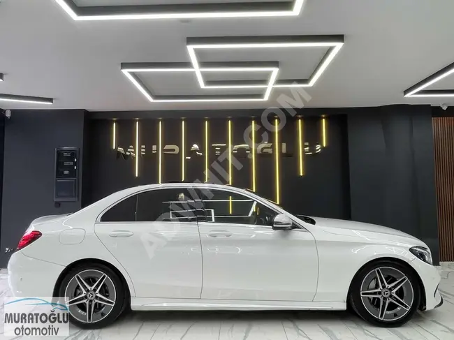 مراد أوغلو__ مرسيدس بينز 2015 C200D AMG بدون تغيير بدون سجل حادث 187 ألف كيلومتر