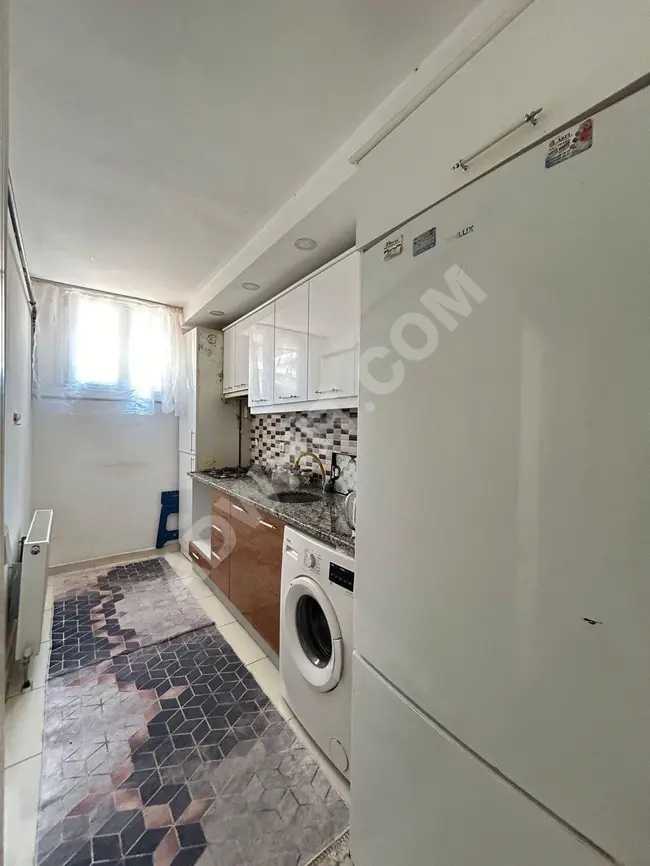 Furnished 2+1 apartment for rent with a garden on the ground floor, close to the square. New building from SİMA’YAPI. First come, first served