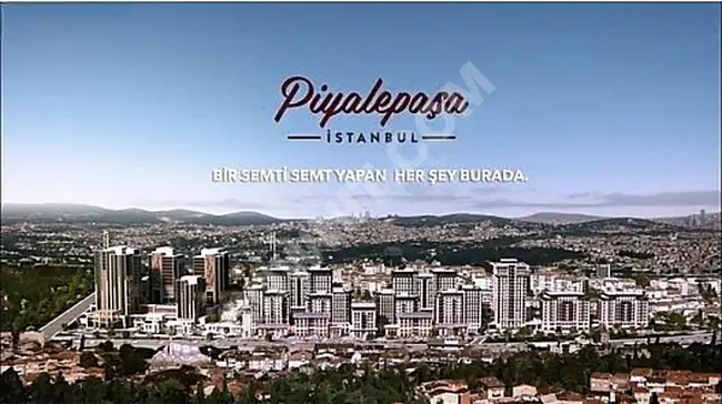 Apartment for sale 1+0 in Piyalepaşa Polat