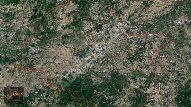 Great opportunity for sale: agricultural land in Balıkesir Dursunbey Poyracık