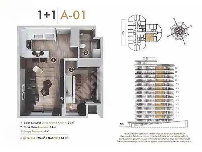 Vaat Express Satılık 1+1